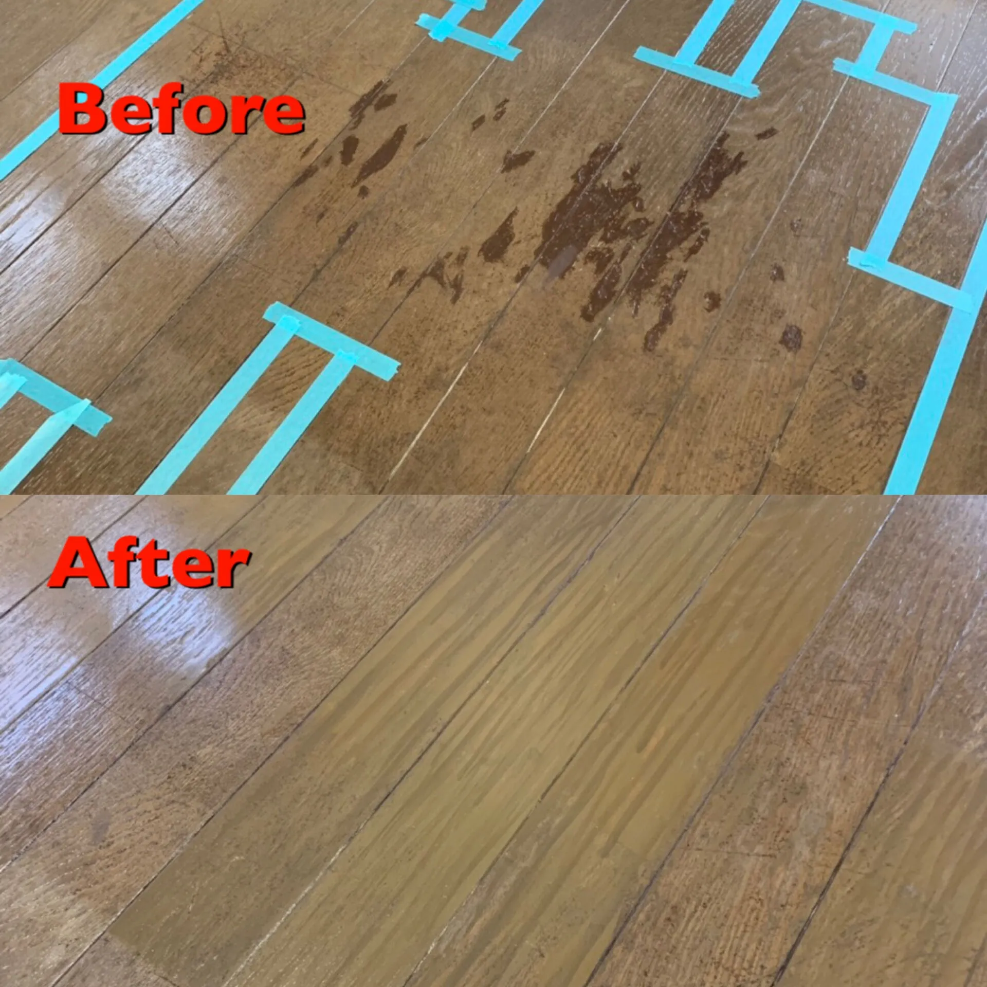 埼玉県和光市 フローリングリペア